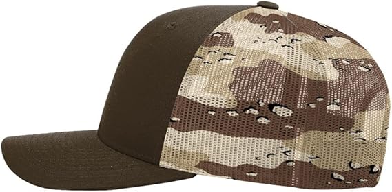 UPS camo back hat for delivery drivers and uniform workwear