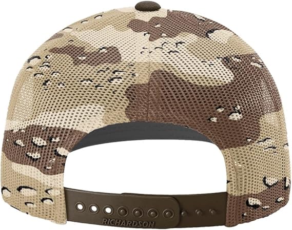 UPS camo back hat for delivery drivers and uniform workwear