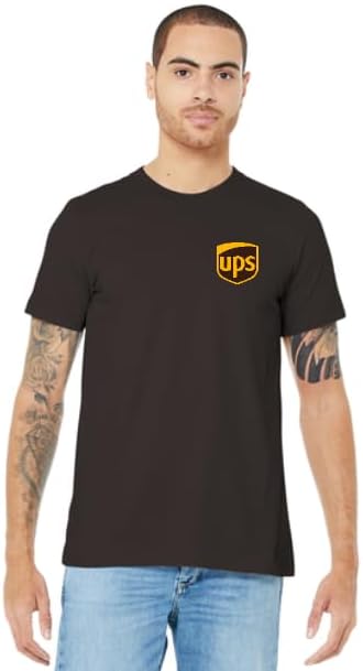UPS logo shirt for delivery drivers and uniform workwear