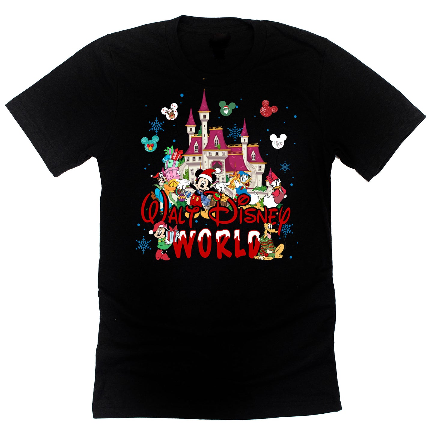 Walt Disney World Christmas Graphic Tee