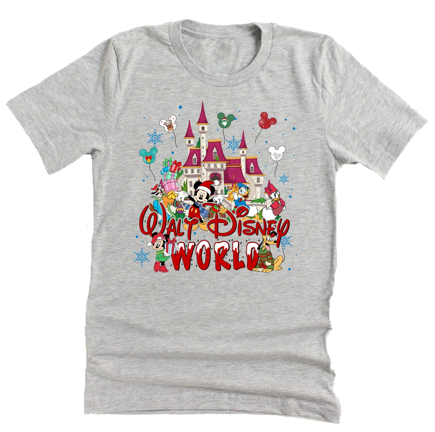 Walt Disney World Christmas Graphic Tee