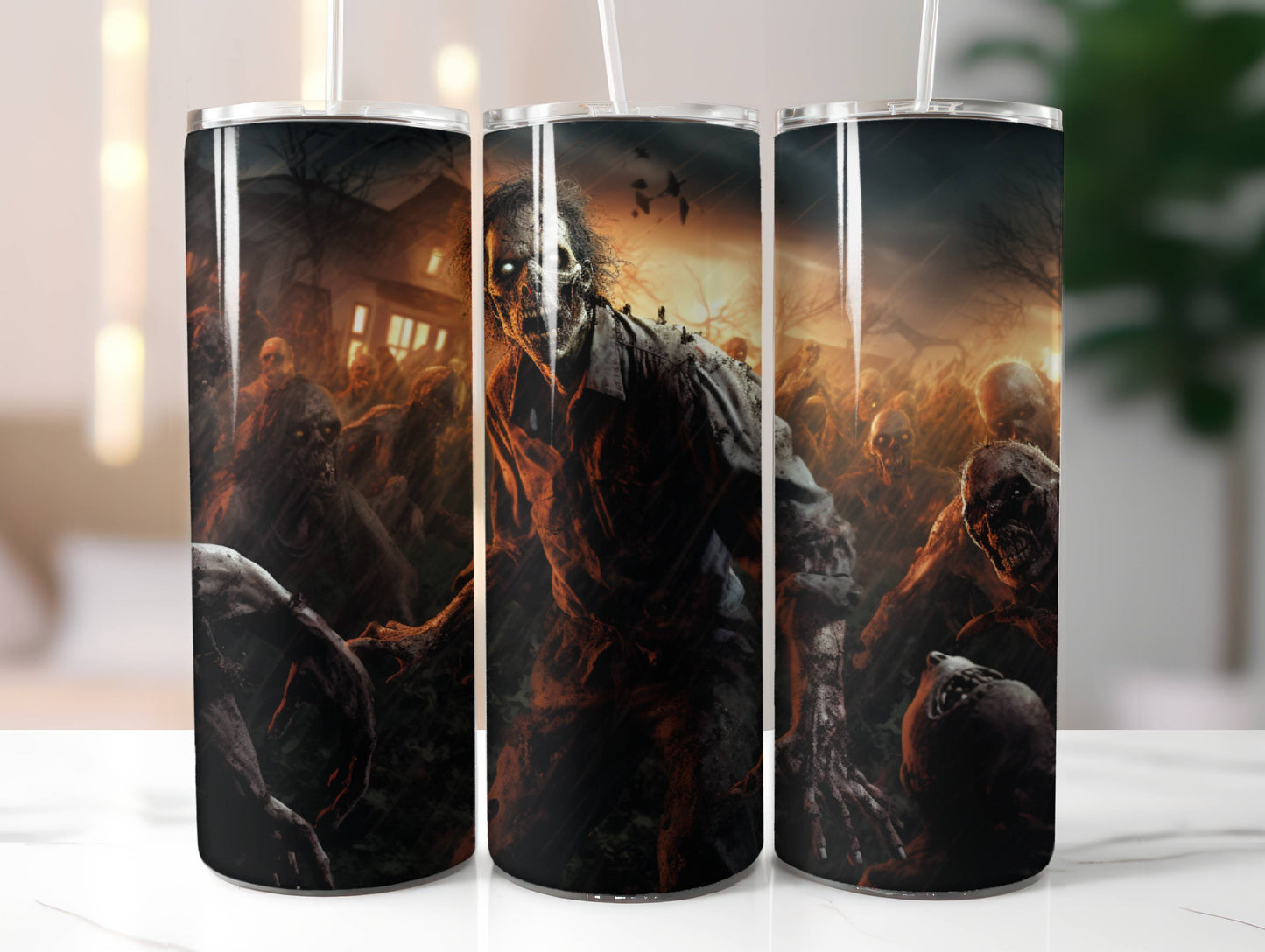 Zombie Insulated Tumbler | Reusable Stainless Steel Mug
