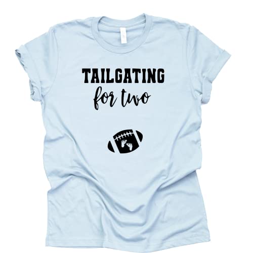 Tailgating for Two Funny Football Pregnancy Shirt