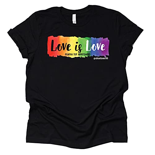 Love is Love Rainbow Shirt – Vibrant Graphic Tee