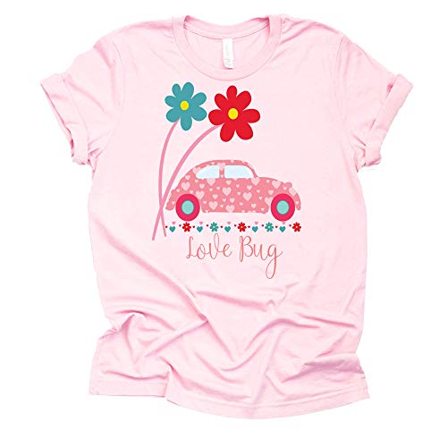 VW Love Bug Valentine's Day Women's Shirt - Spreading Joy