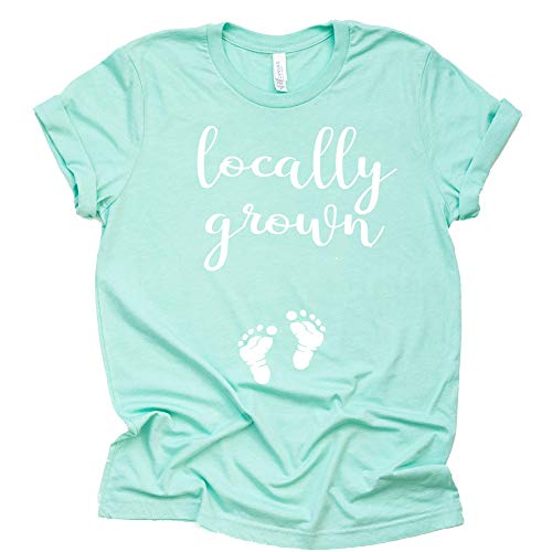 Locally Grown Baby Pregnancy Announcement Shirt