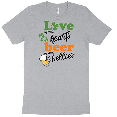 Love in Our Hearts Beer in Our Bellies St. Patrick's Day Shirt