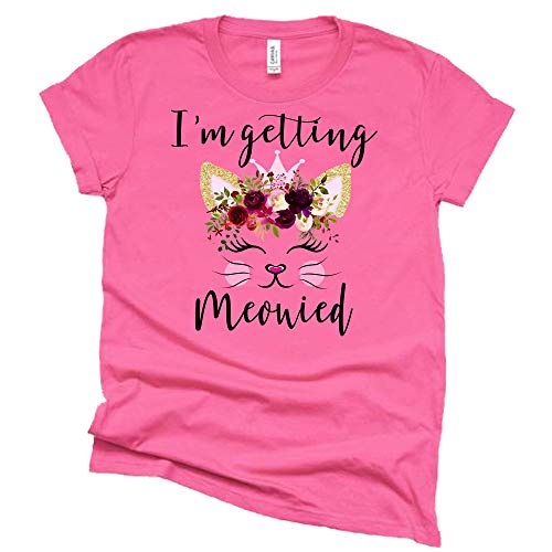 I'm Getting Meowied Shirt – Funny Cat Bridal Top