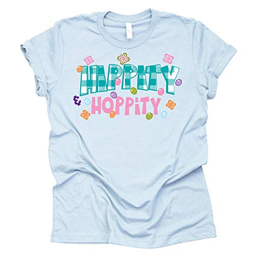 Hippity Hoppity Easter Graphic Tee for Women