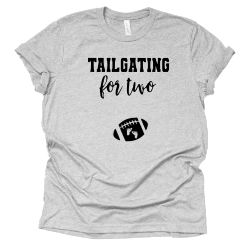 Tailgating for Two Funny Football Pregnancy Shirt