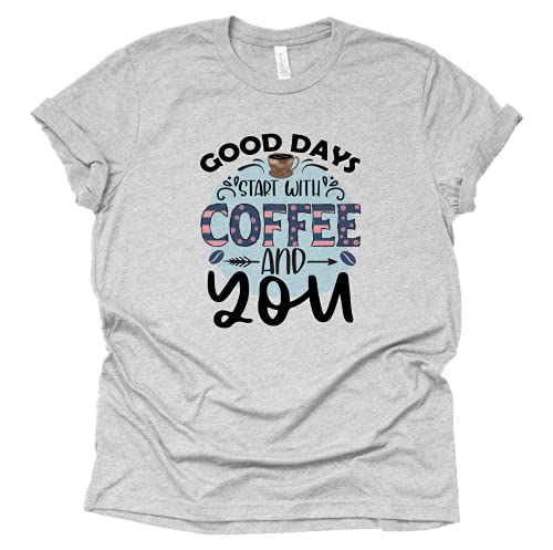 Coffee Letters Print T-Shirt – Fun Casual Tee for Women