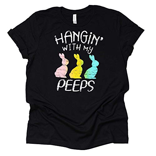 Hangin' with My Peeps Easter Graphic T-Shirt