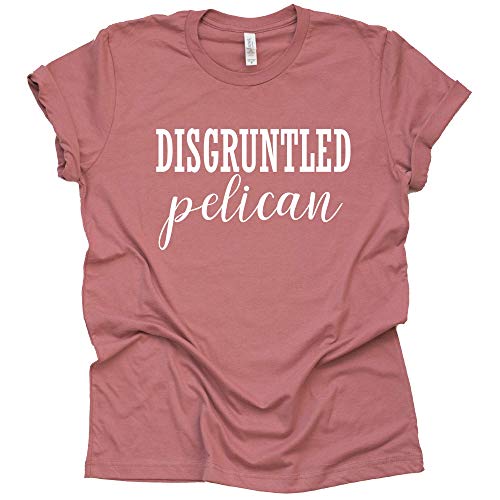 Disgruntled Pelican Graphic Tee - Casual Fun Shirt
