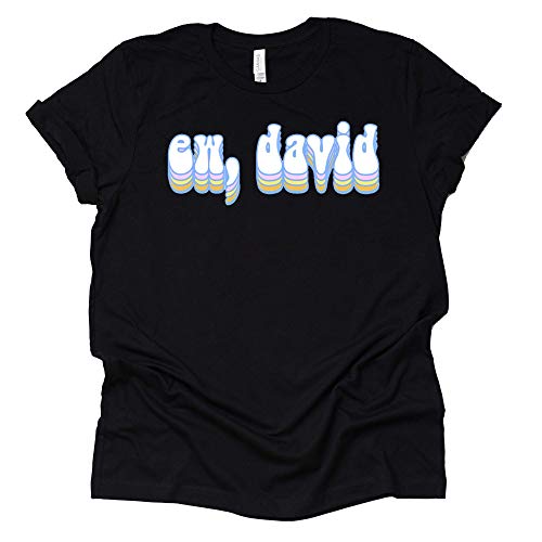 Ew David T-Shirt - Vintage Style Casual Top for Fans