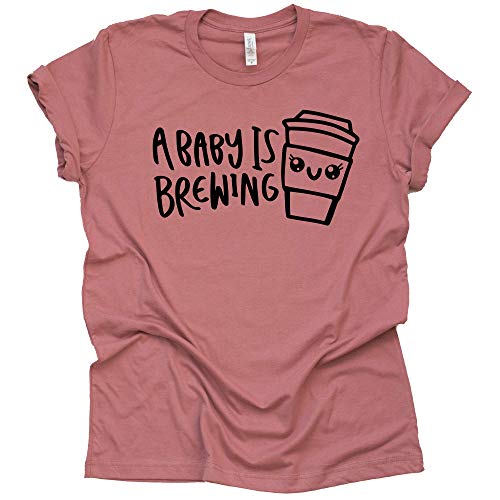 A Baby is Brewing Shirt - Fun Pregnancy Announcement Tee