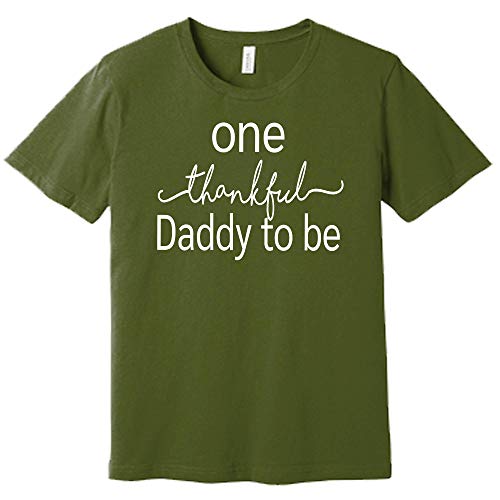Thankful Daddy to Be Shirt – Pregnancy Announcement Tee