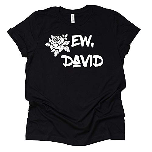 Ew David Rose T-Shirt | Casual Short Sleeve Graphic Tee