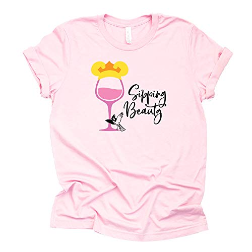 Sipping Beauty Shirt – Short Sleeve Theme Park Tee