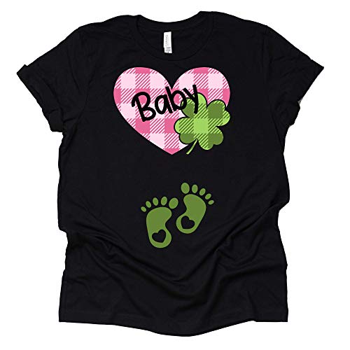 Baby Clover Heart Shirt - St Patrick's Day Tee