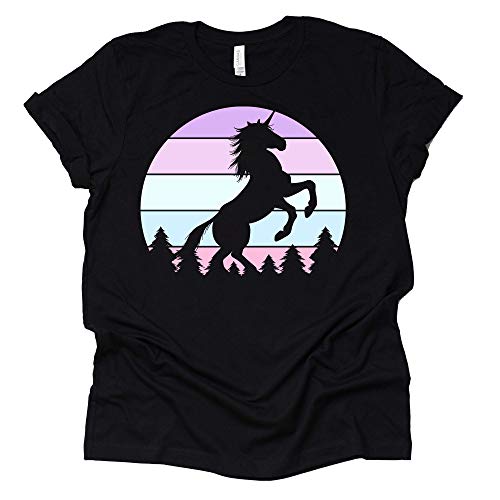 Unicorn Vintage Sunset T-Shirt – Magical Casual Style
