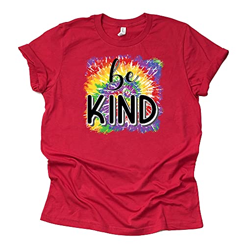 Be Kind Tie-Dye Graphic Shirt in Vibrant Colors