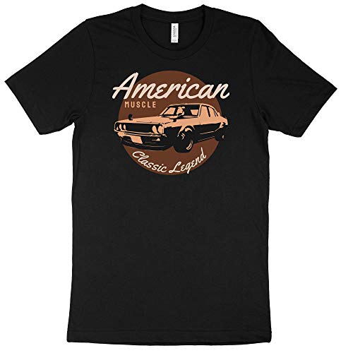 American Muscle Car Graphic Tee - Classic Legend Shirt