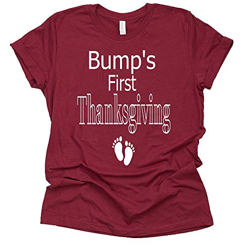 Bump's First Thanksgiving Shirt for Cute Announcements