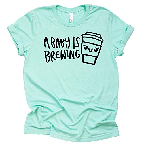 A Baby is Brewing Shirt - Fun Pregnancy Announcement Tee