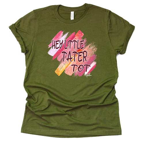Hey Little Tater Tot Graphic T-Shirt for Fun Style