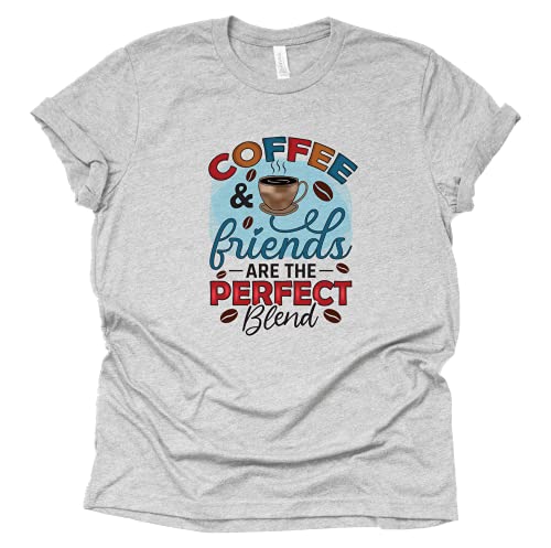Coffee Friends Perfect Blend Graphic T-Shirt for Women