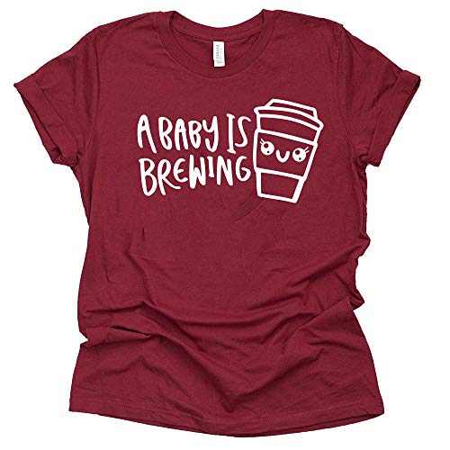 A Baby is Brewing Shirt - Fun Pregnancy Announcement Tee