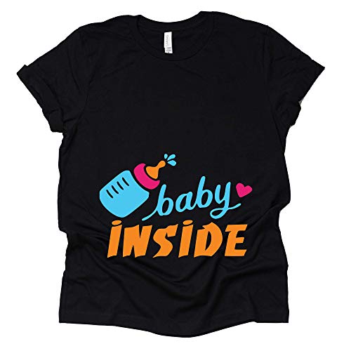 Baby Announcement Shirt - Cute Baby Inside Graphic Tee