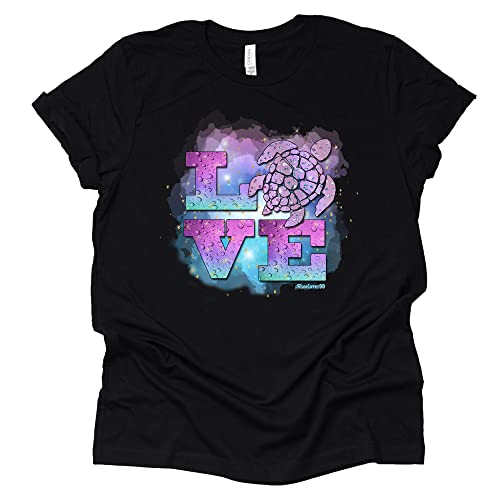 Love Turtle Graphic Shirt - Stylish Eco-Friendly Tee