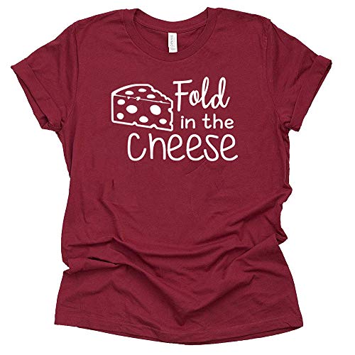 Fold in The Cheese Shirt - Fun Graphic Tee