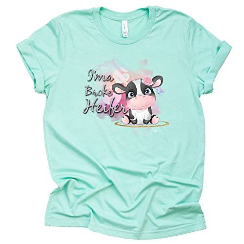 Ophelia Nichols 'I'm a Broke Heifer' T-Shirt