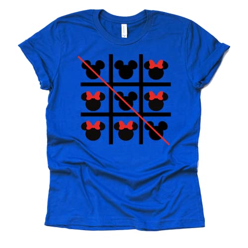 Mickey and Minnie Tic Tac Toe Graphic Shirt for Disney Fans