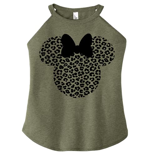 Leopard Minnie Shirt - Stylish Animal Graphic Tee