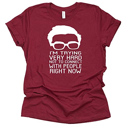 I'm Trying Very Hard Not to Connect to People Shirt