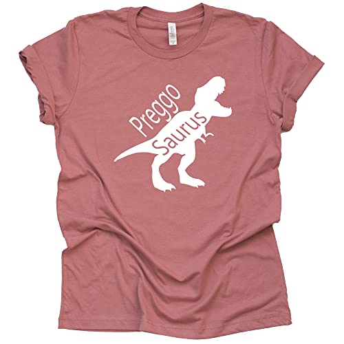 Preggosaurus Shirt - Fun Pregnancy Announcement Tee