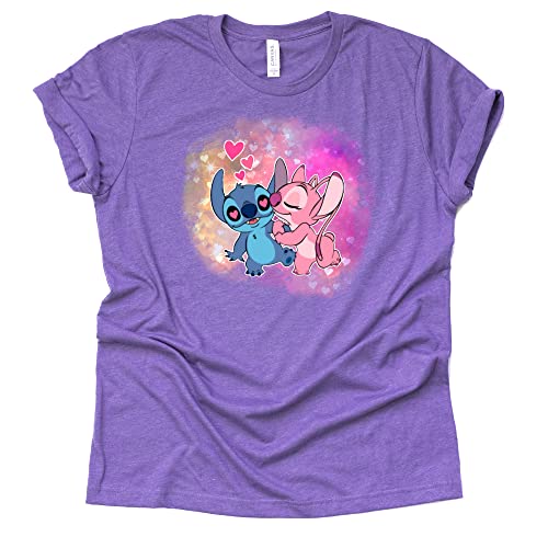 Stitch and Angel Kiss Disney Shirt | Cute Vacation Apparel