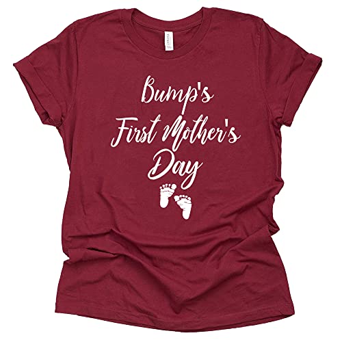 Bump's First Mother's Day Shirt – Perfect Gift for Moms