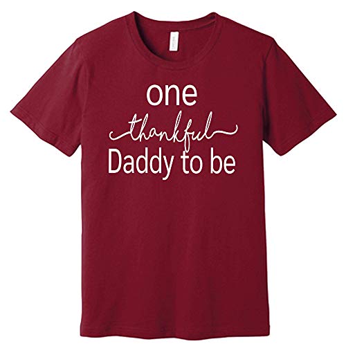 Thankful Daddy to Be Shirt – Pregnancy Announcement Tee