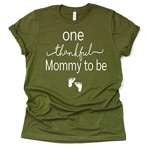 Thankful Daddy to Be Shirt – Pregnancy Announcement Tee