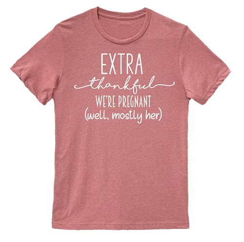 Thanksgiving Pregnancy Announcement Shirt - Extra Thankful