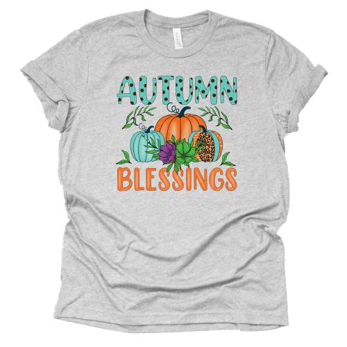 Autumn Blessing T-Shirt with Pumpkins & Cider