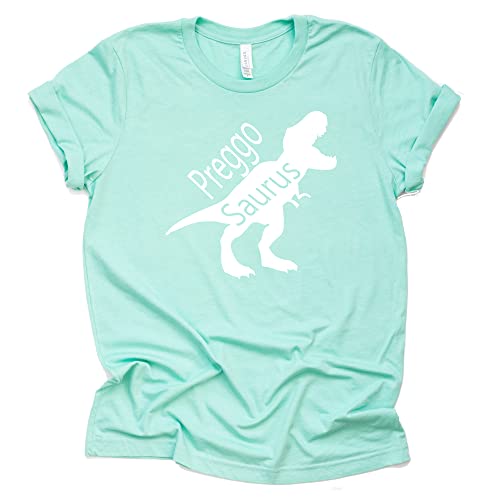 Preggosaurus Shirt - Fun Pregnancy Announcement Tee