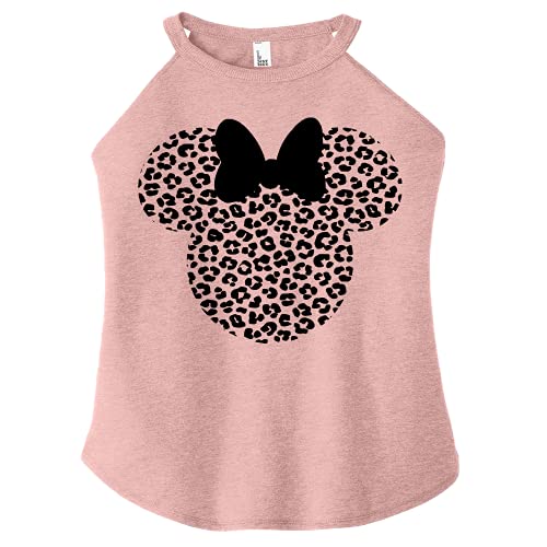Leopard Minnie Shirt - Stylish Animal Graphic Tee