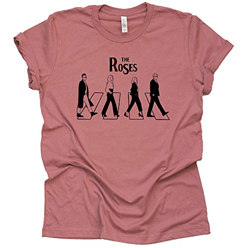 Roses Graphic T-Shirt for Women – Casual Short Sleeve Tee