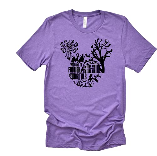 Haunted Mansion Foolish Mortals Shirt - Disney Halloween Tee