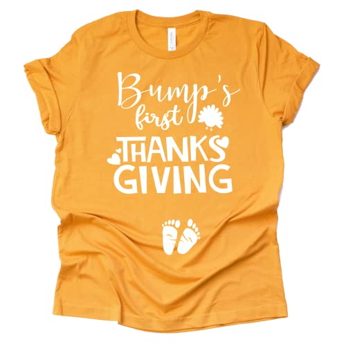 Bump's First Thanksgiving Shirt for Moms to Be